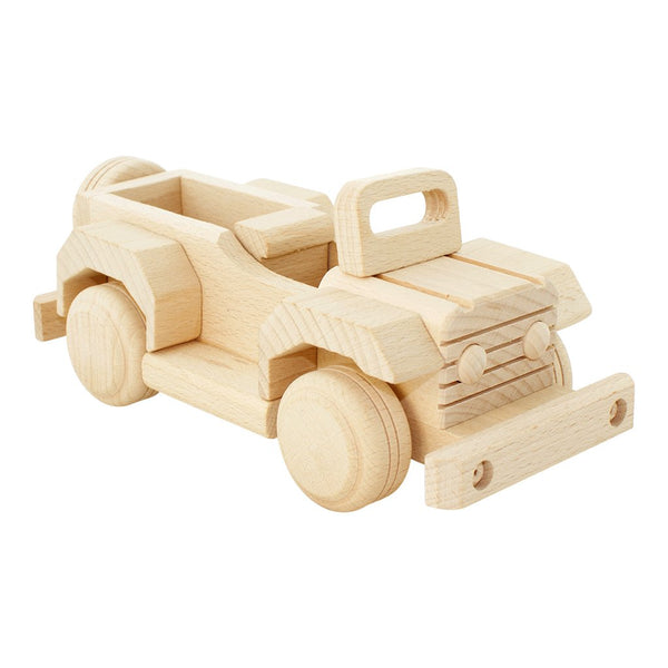 Wooden Jeep