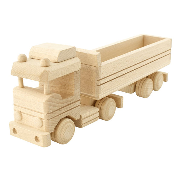 Wooden Semi Trailer Truck