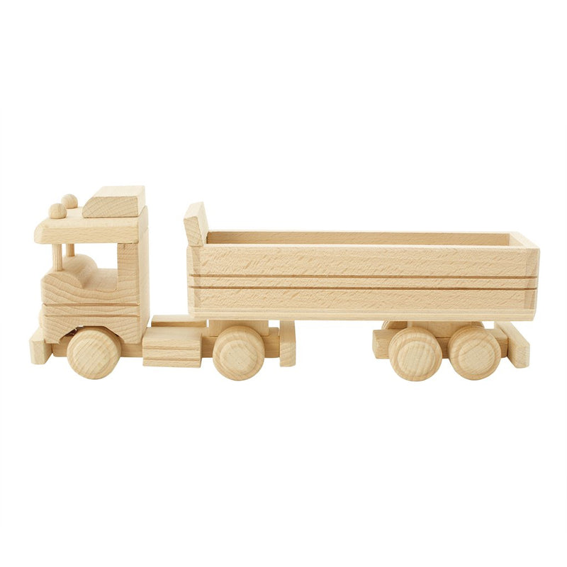 Wooden Semi Trailer Truck