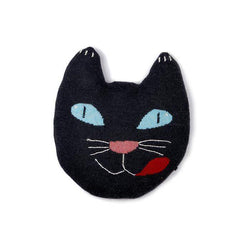 Oeuf NYC Black Cat Pillow -  - The Modern Playroom