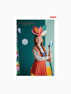 Studio Roof Party Headdress, Pop Out Leaves - Picture Play - The Modern Playroom