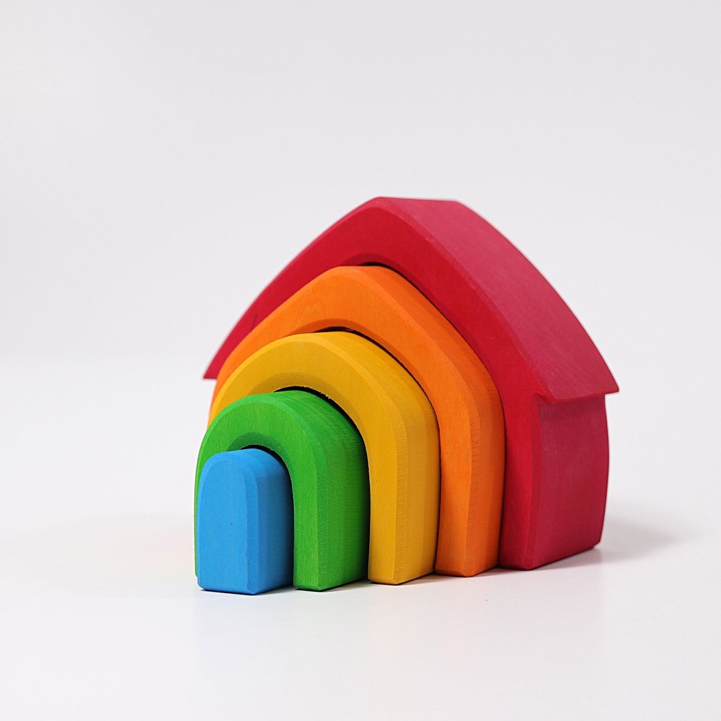 Coloured Stacking House – The Modern Playroom