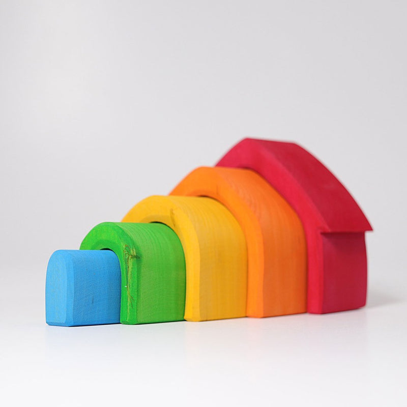 Coloured Stacking House