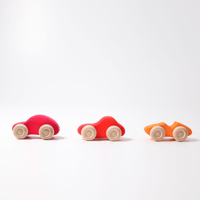 Coloured Wooden Cars