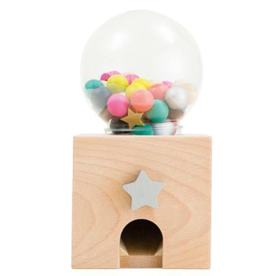 Gatcha Gatcha Wooden Gumball Machine