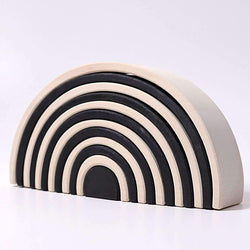 Grimms Large Monochrome Tunnel - Number Play - The Modern Playroom