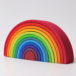 Grimms Large Rainbow Tunnel - Number Play - The Modern Playroom