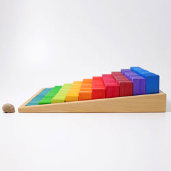 Grimms Large Stepped Counting Blocks - Number Play - The Modern Playroom