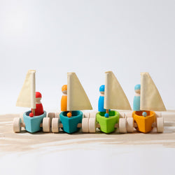 Grimms Little Land Yachts - Number Play - The Modern Playroom