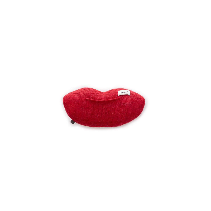 Mini Mouth Pillow-Red/Multi