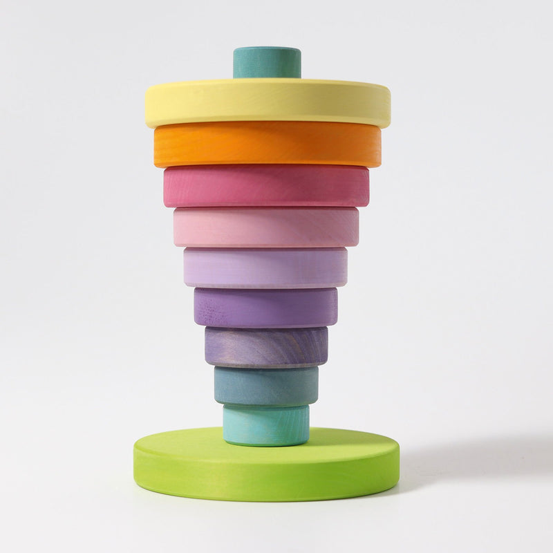 Pastel Conical Tower