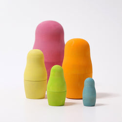 Grimms Pastel Matryoshka - Number Play - The Modern Playroom