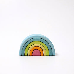 Grimms Small Rainbow Pastel - Number Play - The Modern Playroom