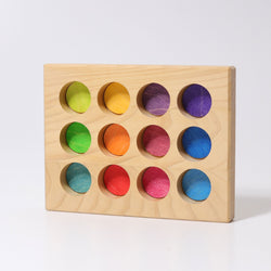 Grimms Sorting Board Rainbow - Number Play - The Modern Playroom