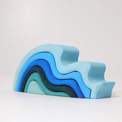 Grimms Stacking Waterwaves - Number Play - The Modern Playroom